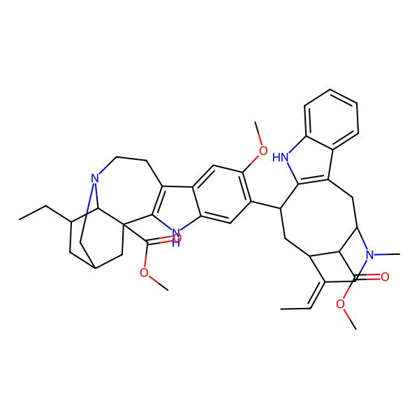 2D Structure of Vocamine