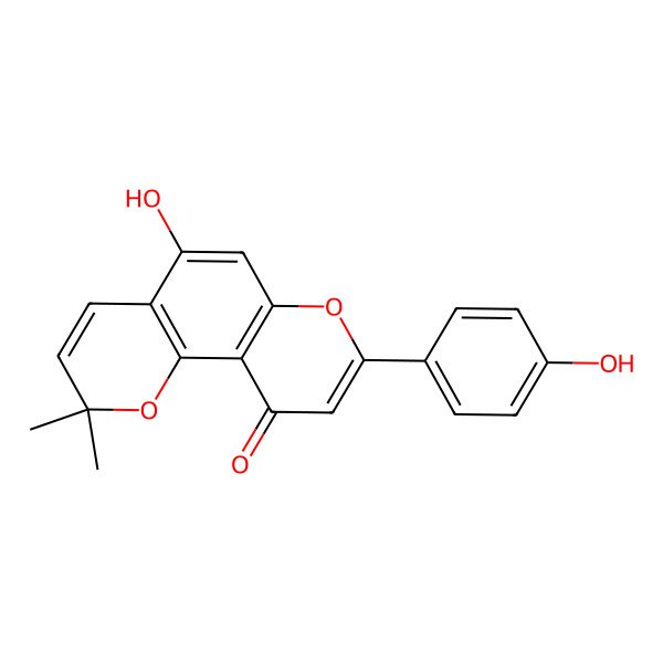 2D Structure of Vogelin J