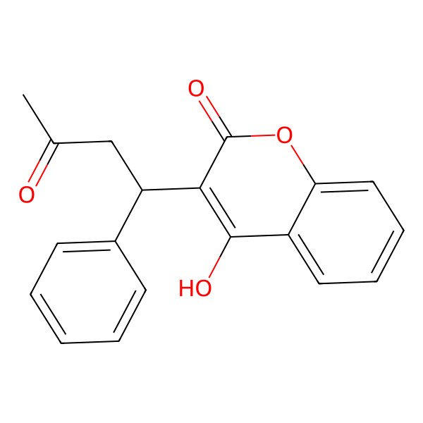 2D Structure of Warfarin