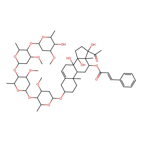 2D Structure of Wilfoside K1N