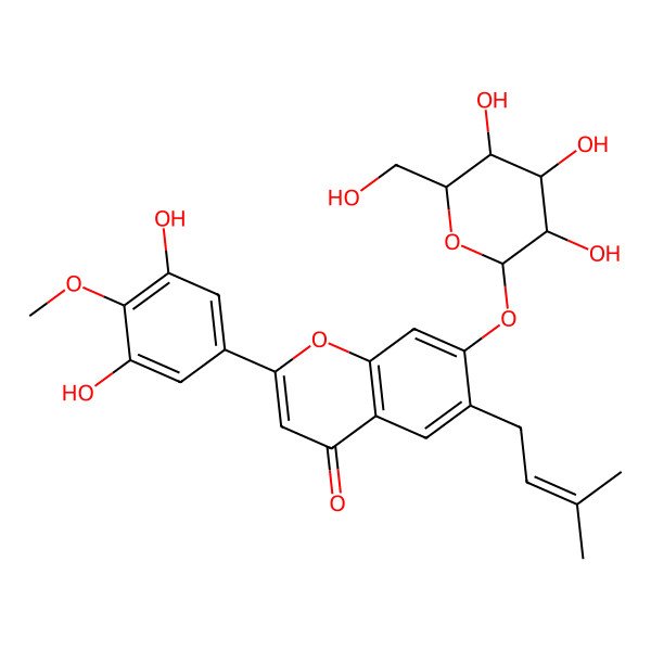 2D Structure of Wushanicariin