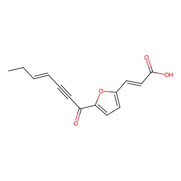 2D Structure of Wyerone acid