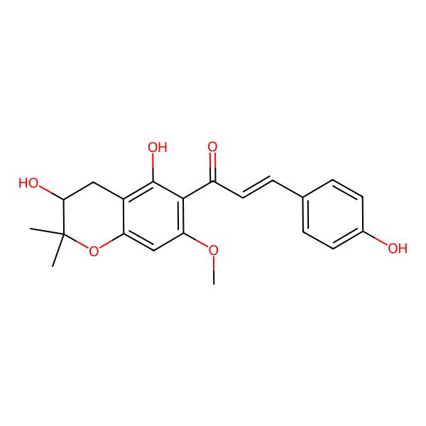 2D Structure of Xanthohumol B 2D Structure of Xanthohumol B