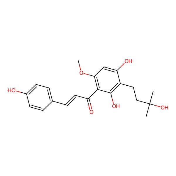 2D Structure of Xanthohumol H