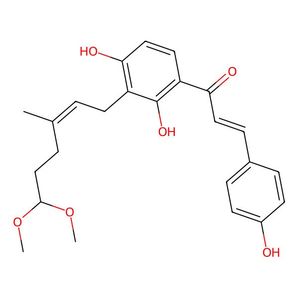 2D Structure of Xanthokeistal A 2D Structure of Xanthokeistal A