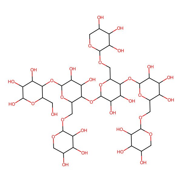 2D Structure of Xyloglucan Heptasaccharide