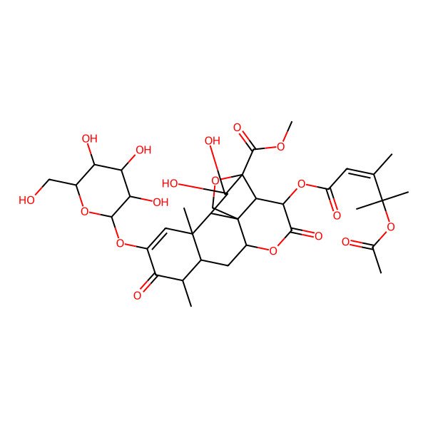 2D Structure of Yadanzioside G