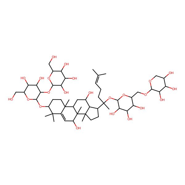 2D Structure of Yesanchinoside G