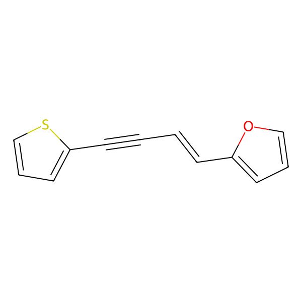 2D Structure of (Z)-1-(2-Furyl)-4-(2-thienyl)-1-buten-3-yne