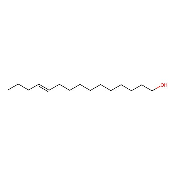 2D Structure of Z-11-Pentadecenol 2D Structure of Z-11-Pentadecenol