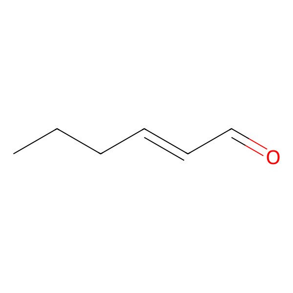 2D Structure of (Z)-2-hexenal