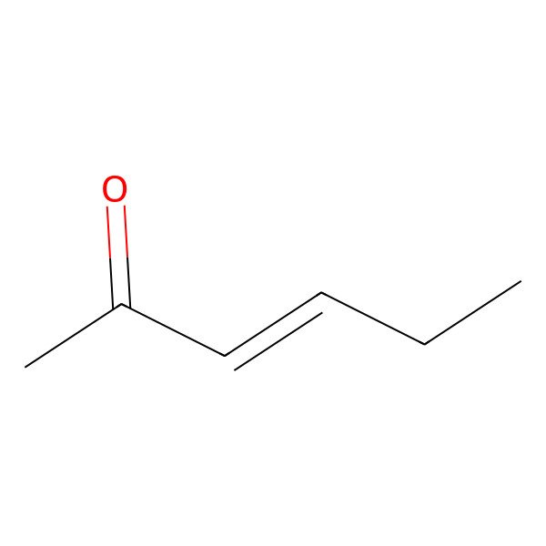 2D Structure of (Z)-3-hexen-2-one 2D Structure of (Z)-3-hexen-2-one