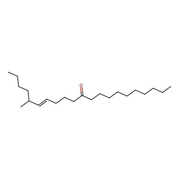 2D Structure of Z-5-Methyl-6-heneicosen-11-one