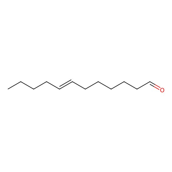2D Structure of (Z)-7-Dodecenal