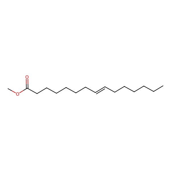2D Structure of (Z)-9-Hexadecenoic acid, methyl ester