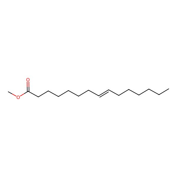 2D Structure of (Z)-9-Hexadecenoic acid, methyl ester 2D Structure of (Z)-9-Hexadecenoic acid, methyl ester