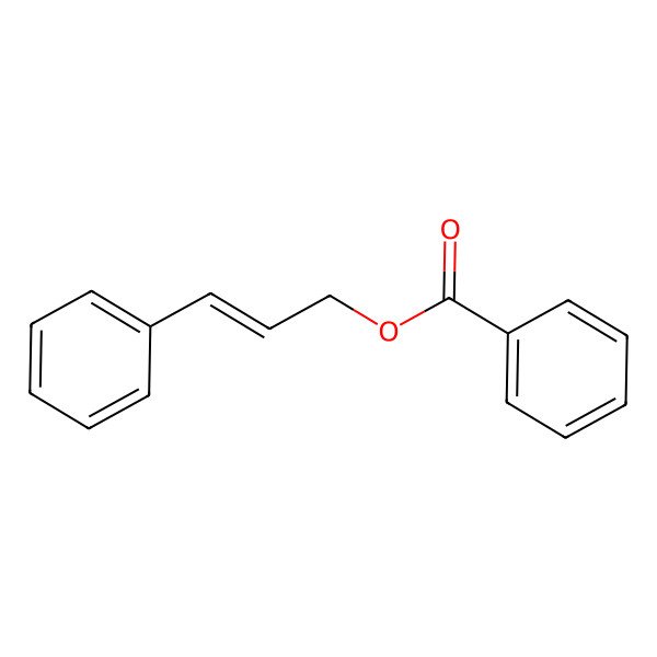 2D Structure of (Z)-Cinnamyl benzoate