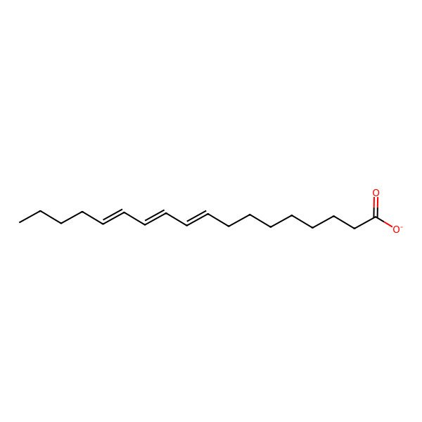 2D Structure of (Z,E,E)-octadeca-9,11,13-trienoic acid