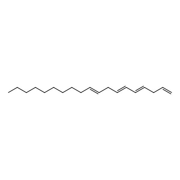 2D Structure of Z,Z,Z-1,4,6,9-Nonadecatetraene 2D Structure of Z,Z,Z-1,4,6,9-Nonadecatetraene