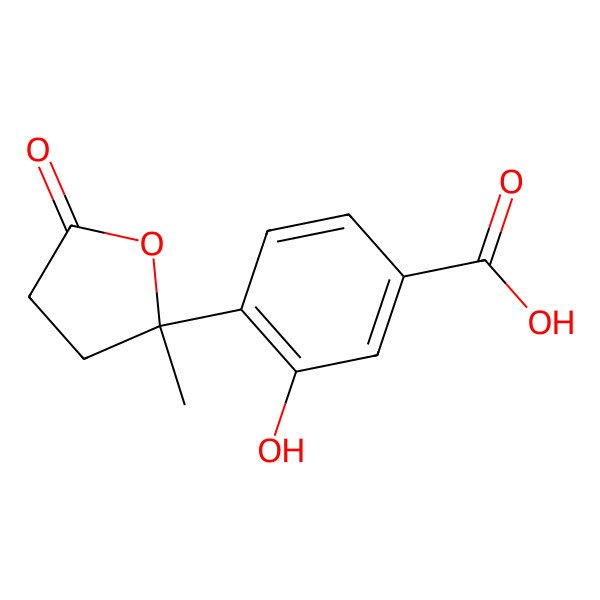 2D Structure of (-)-1-Hydroxyboivinianic acid