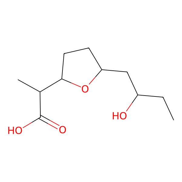 2D Structure of (-)-2-epi-Homononactic acid