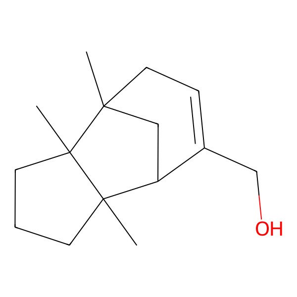 2D Structure of (+)-3-Gymnomitren-15-ol