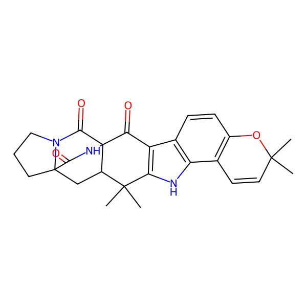 2D Structure of (-)-6-epi-notoamide I