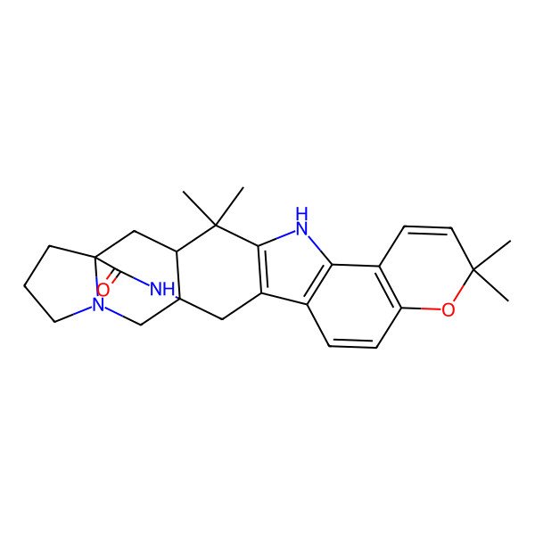 2D Structure of (-)-6-epi-Stephacidin A