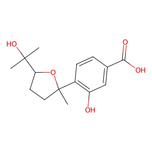 2D Structure of (-)-(7R,10R)-iso-10-hydroxysydowic acid
