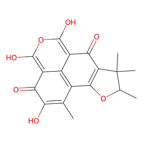 2D Structure of (+)-8-Hydroxysclerodin