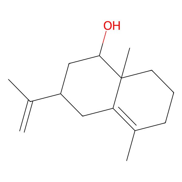 2D Structure of (+)-9-Hydroxyselina-4,11-diene 2D Structure of (+)-9-Hydroxyselina-4,11-diene