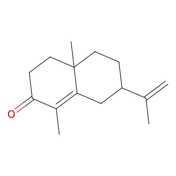 2D Structure of (+)-alpha-Cyperone 2D Structure of (+)-alpha-Cyperone