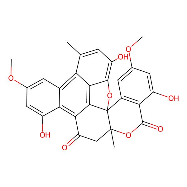2D Structure of (-)-Alternamgin