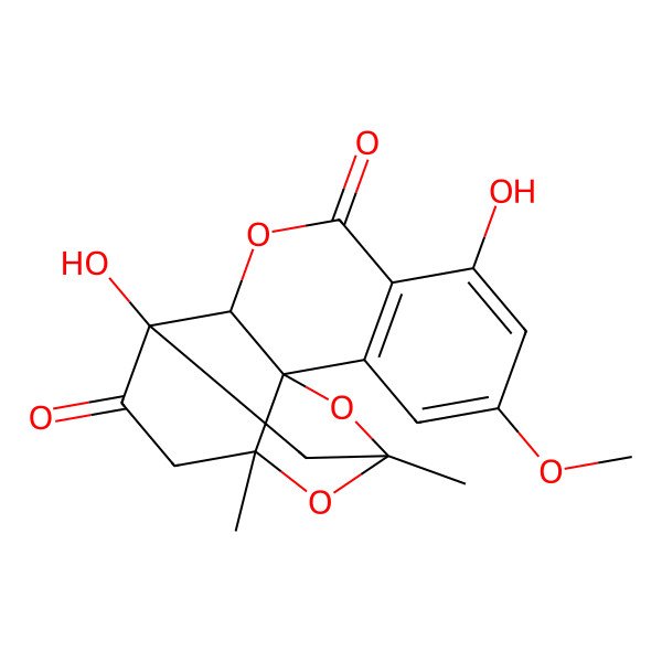 2D Structure of (+)-alternarilactone A