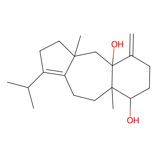 2D Structure of (-)-Amijiol