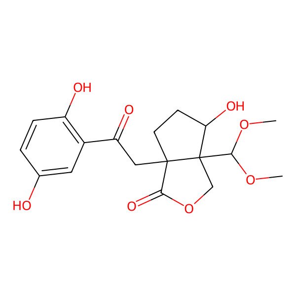 2D Structure of (-)-applanatumol F