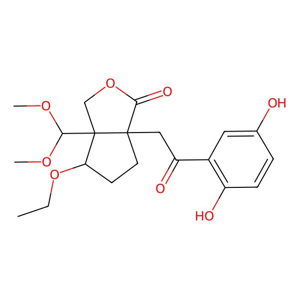 2D Structure of (-)-applanatumol G
