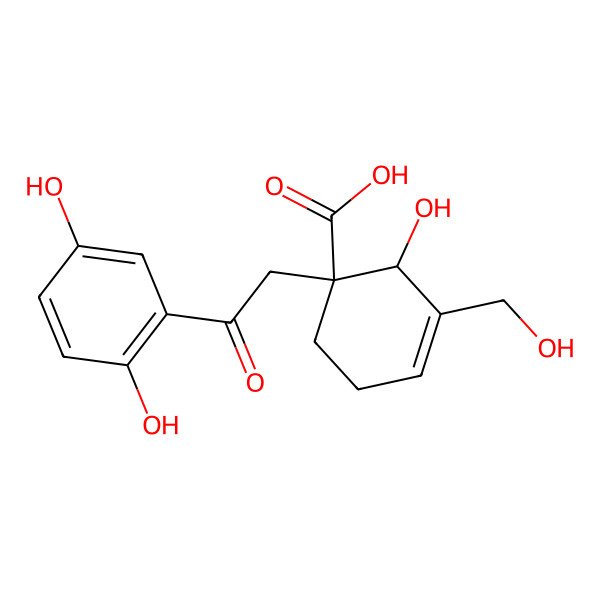 2D Structure of (-)-applanatumol N