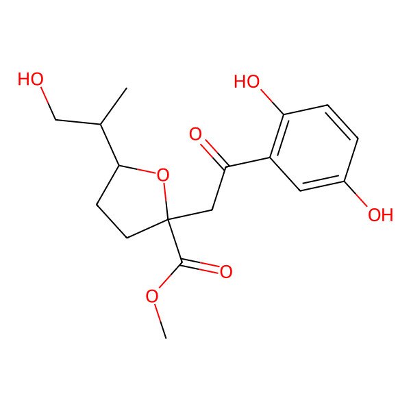 2D Structure of (-)-applanatumol Q