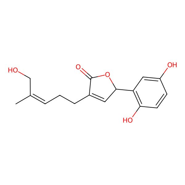 2D Structure of (+)-applanatumol U