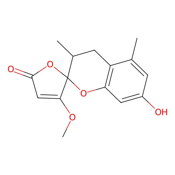 2D Structure of (+)-aspersclerolide D