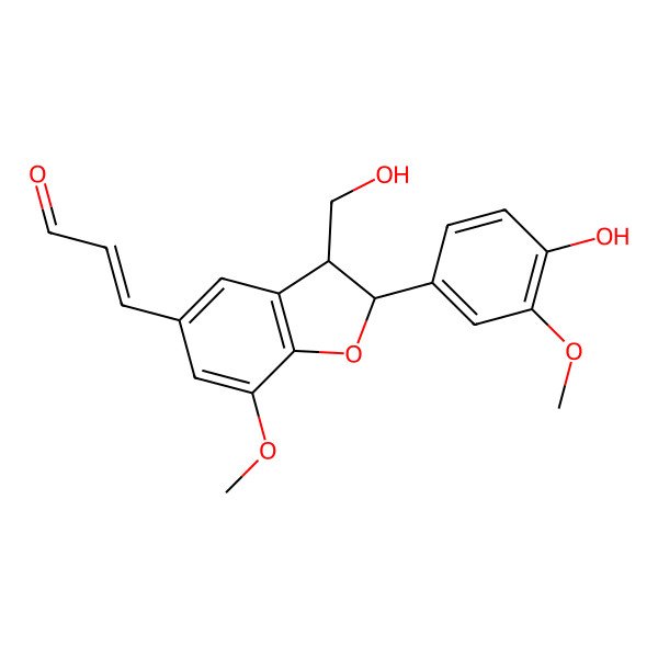2D Structure of (+/-)-Balanophonin