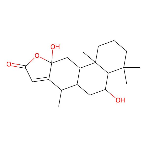 2D Structure of (-)-Caesalpinolide C