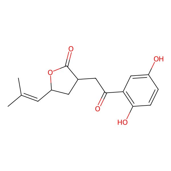 2D Structure of (+)-chizhine B