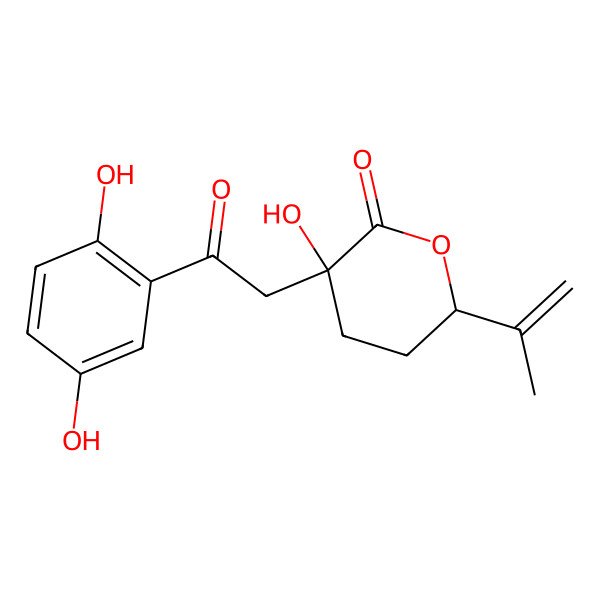 2D Structure of (+)-chizhine C