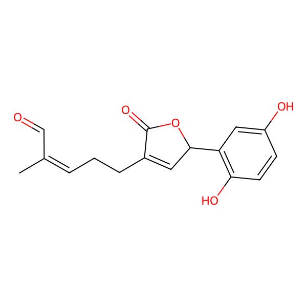 2D Structure of (-)-chizhine E