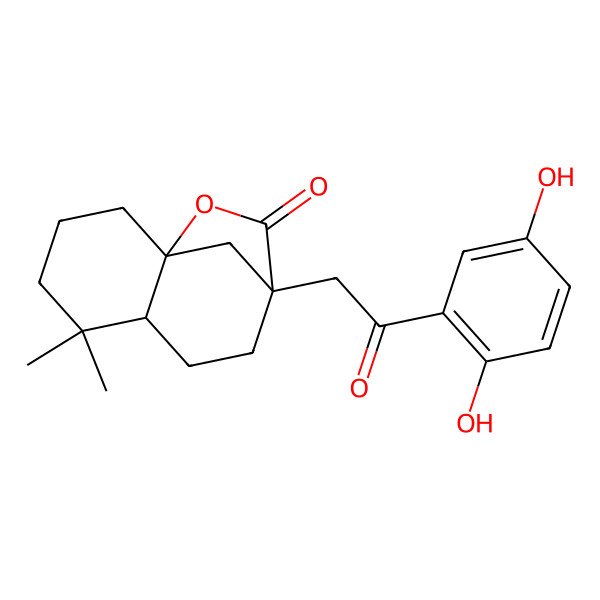 2D Structure of (-)-cochlactone A