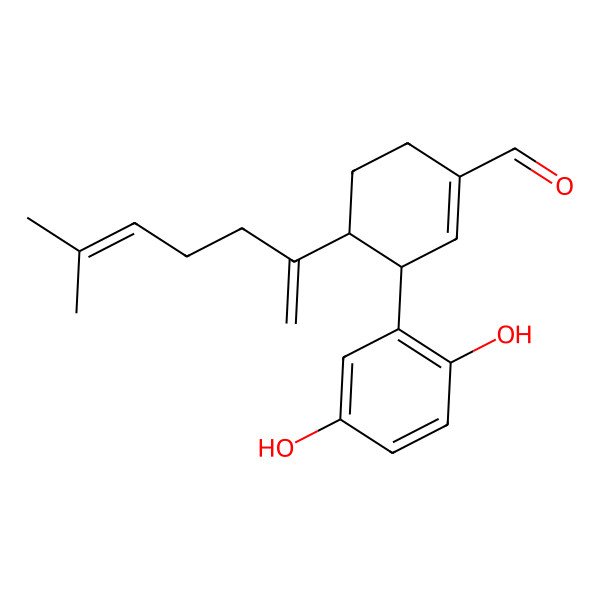2D Structure of (+/-)-cochlearin A