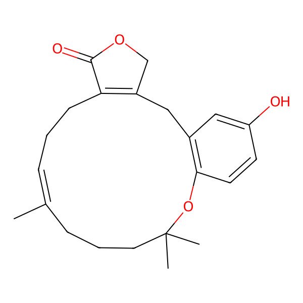 2D Structure of (+/-)-cochlearin C