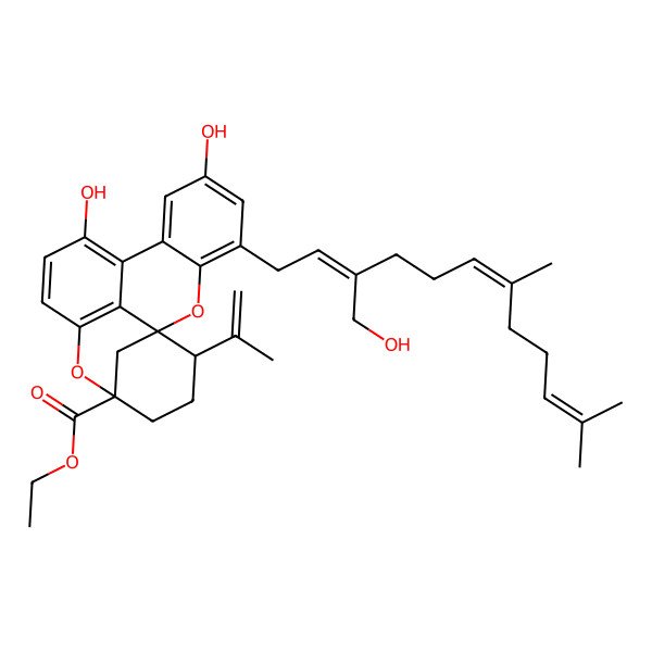 2D Structure of (+)-cochlearoid N